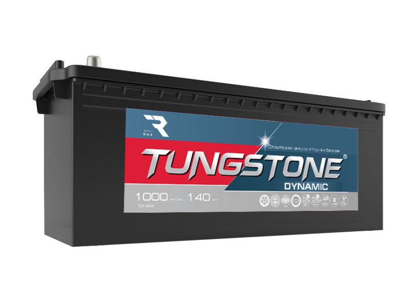 Аккумулятор Tungstone dynamic 140 a/h 1000 A (EN) R+ L+