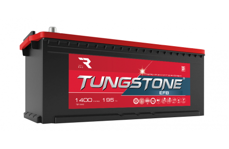 Аккумулятор Tungstone EFB 195 a/h 1400 A (EN) R+