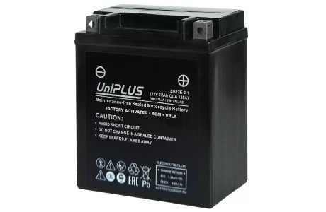 Аккумулятор UPLUS Super Start EB12E-3-1 12 A/h R+