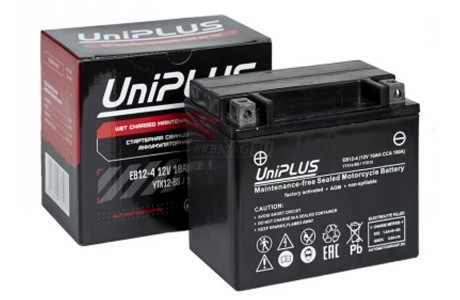 Аккумулятор UniPLUS EB12-4 (12v 10AH 180A)
