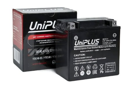 Аккумулятор UniPLUS EB14C-4 (12v 12AH 200A)