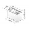 Аккумулятор UniPLUS EB24-3 (12v 21AH 330A)