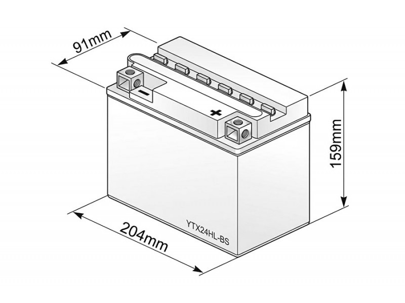 Аккумулятор UniPLUS EB24-3 (12v 21AH 330A)