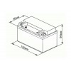 Аккумулятор UniPLUS EBZ10-4-1 (12v 8.6AH 160A)