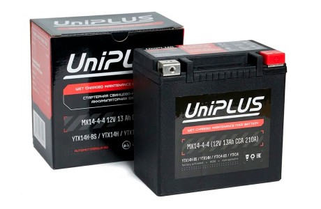 Аккумулятор UniPLUS MX14-4-3 (12v 13AH 210A)