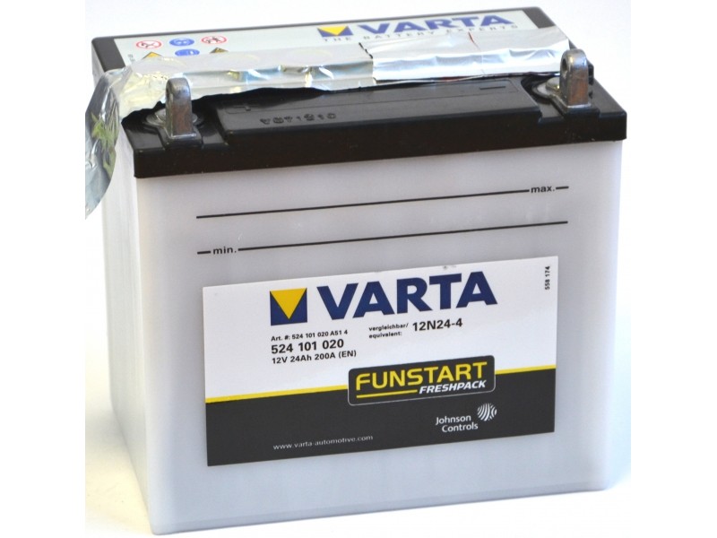 Аккумулятор VARTA 12N24-4 (524101)