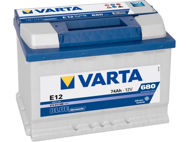 Аккумулятор Varta Blue Dyn 574012 (74 Ah) 680A