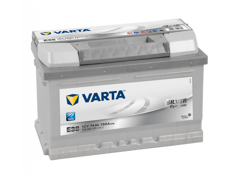Аккумулятор Varta Silver Dyn 574402 (74 Ah) 750A
