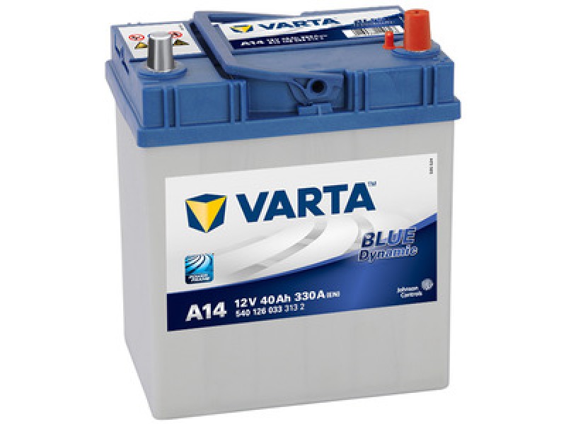 Аккумулятор Varta Blue Dyn (Asia) (40Ah) R+ 330A
