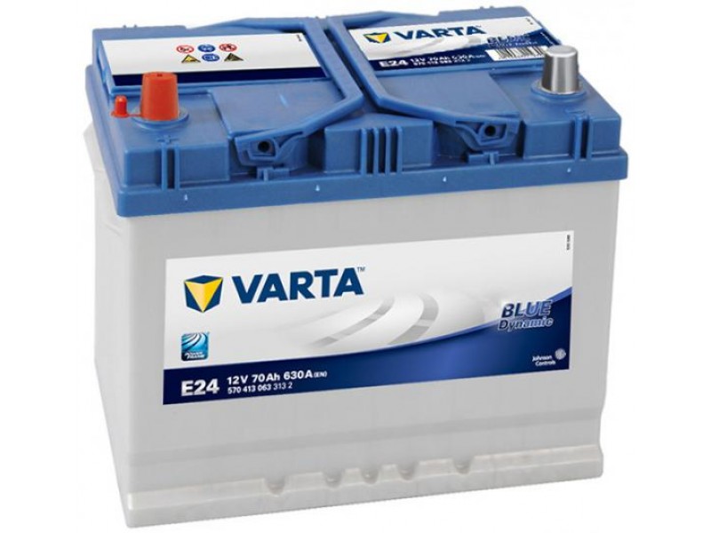 Аккумулятор Varta Blue Dyn (Asia) 70Ah L+ 630A