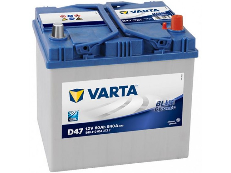 Аккумулятор Varta Blue Dyn (Asia) 60Ah R+540A