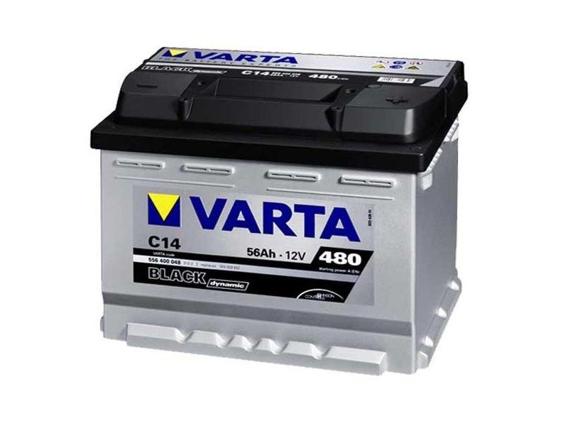 Аккумулятор Varta Black Dyn 556400 (56Ah) 480A