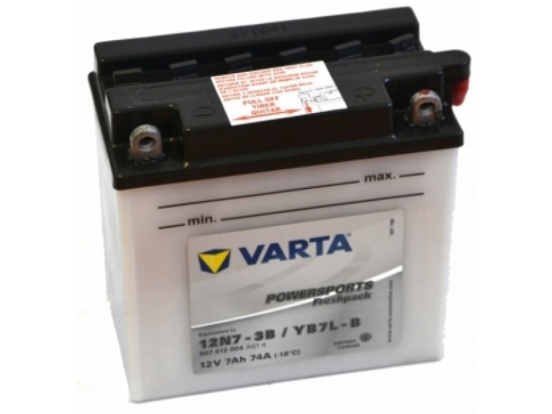 Аккумулятор VARTA YB7L-B (507012)