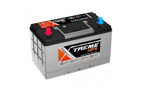 Аккумулятор XTREME EFB Asia 100 a/h 850A e/n L+
