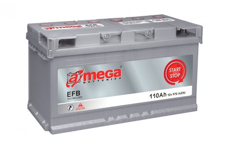 Аккумулятор A-mega EFB 110 R A/h 970A (EN)