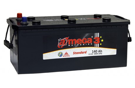 Аккумулятор A-mega Standart 140 800 A (EN)