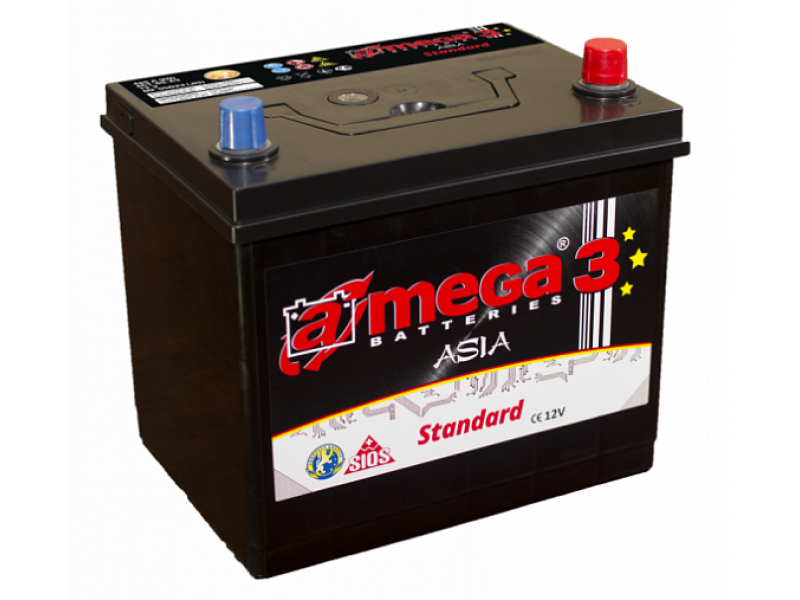 Аккумулятор A-mega Standard Asia 100 A/h 700A L+