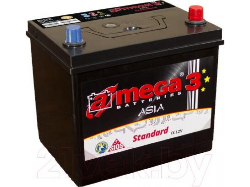 Аккумулятор A-mega Asia Standard 45 JR