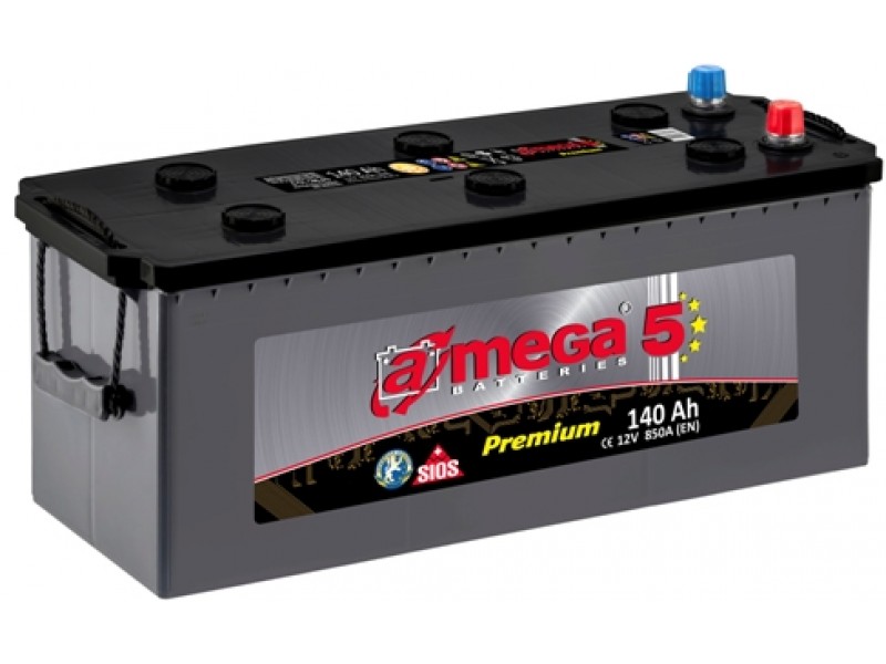Аккумулятор A-mega 140 850 A (EN)
