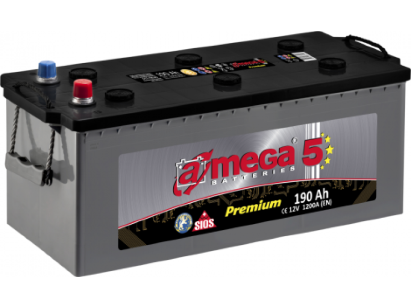 Аккумулятор A-mega 190 1200 A (EN)