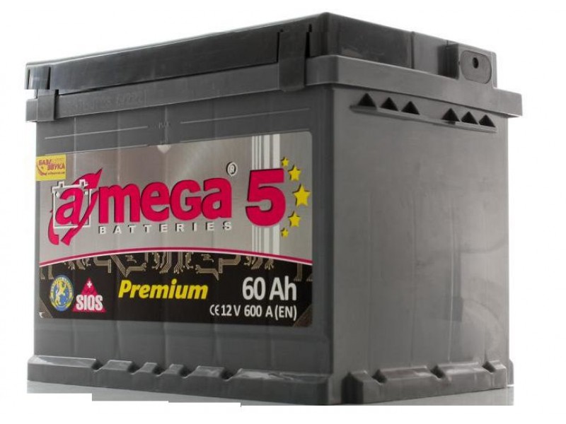 Аккумулятор A-mega 60 L+/R+ 600 A (EN)