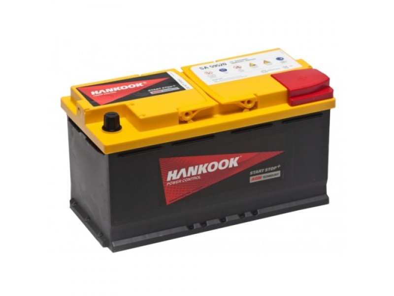 Аккумулятор HANKOOK AGM 95 a/h R 850A (EN)