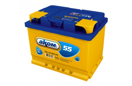 Аккумулятор Akom 55 a/h 460(EN)