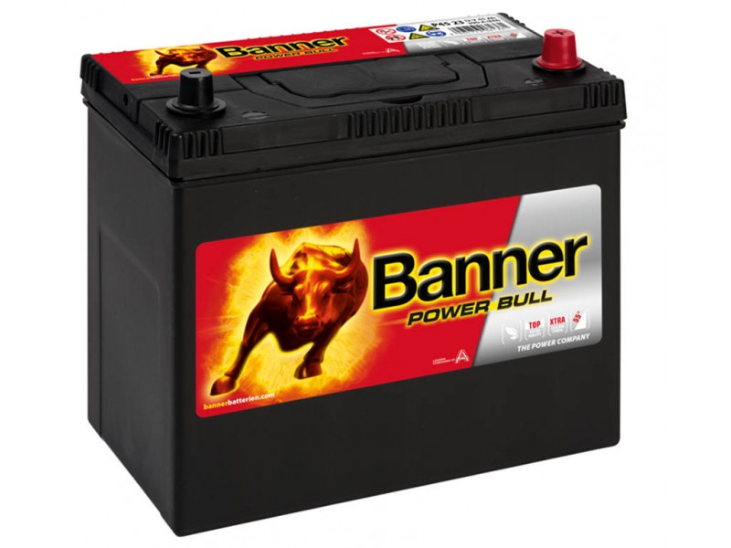Аккумулятор BANNER Power Bull 45 JR 390A e/n R+