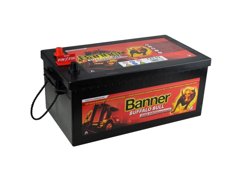 Аккумулятор Banner BUFFALO BULL SHD PROFESSIONAL 725 03 225 A/h 1150А R+