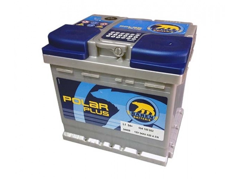 Аккумулятор Baren polar 54 ah 520A (EN)