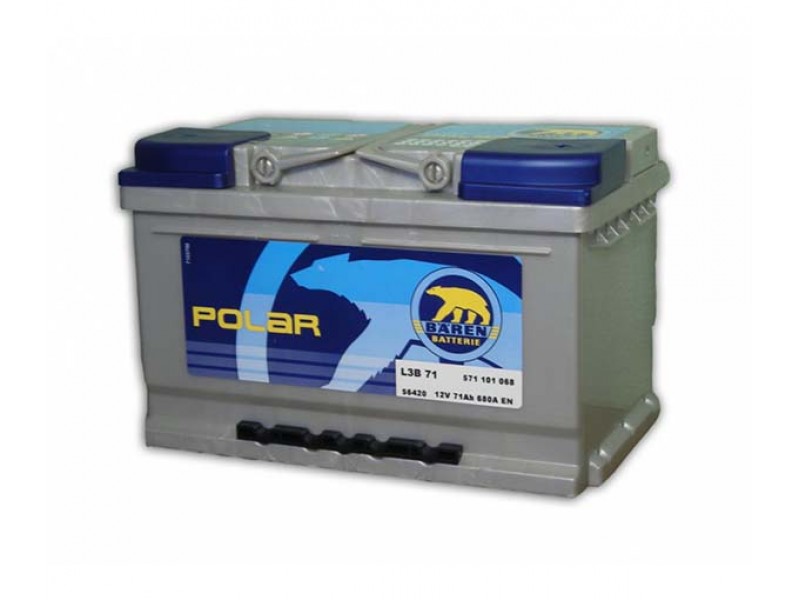 Аккумулятор Baren polar 71 a/h (571101) 680A