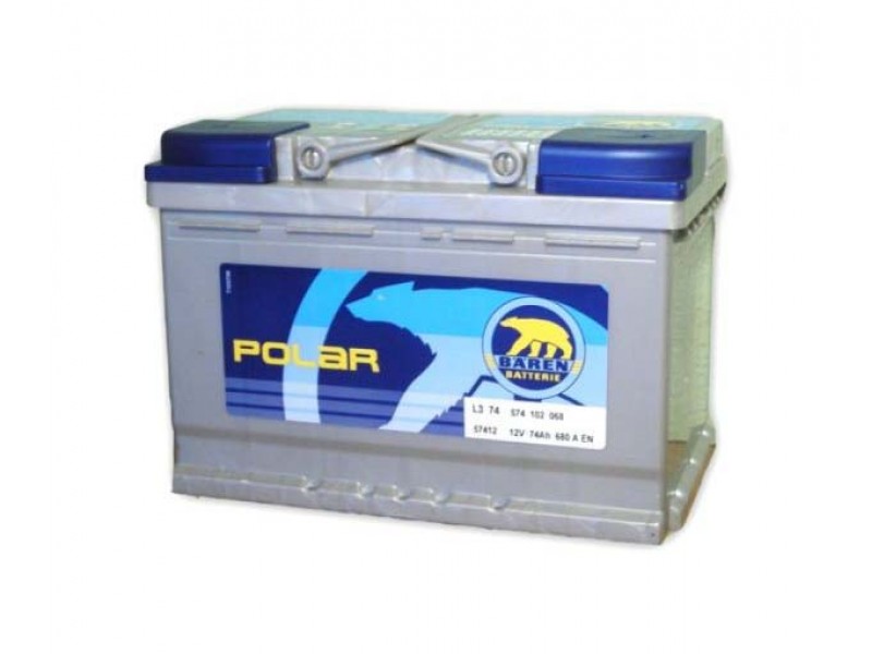 Аккумулятор Baren Polar 74 a/h (574150)(574102) 680A