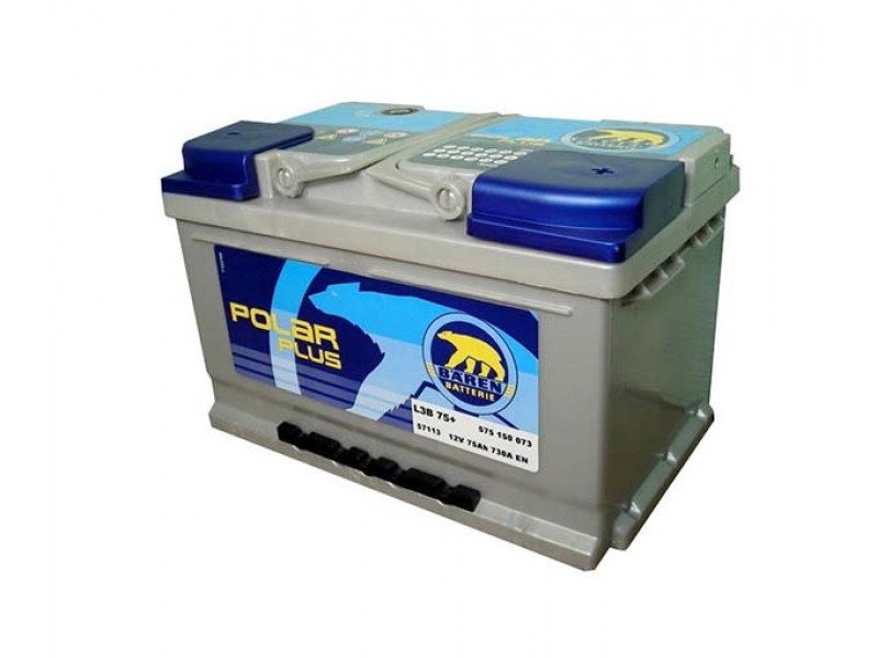 Аккумулятор Baren Polar 75 A/h 730A (EN)