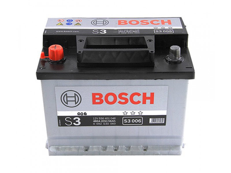 Аккумулятор Bosch S3 556 400з 480A