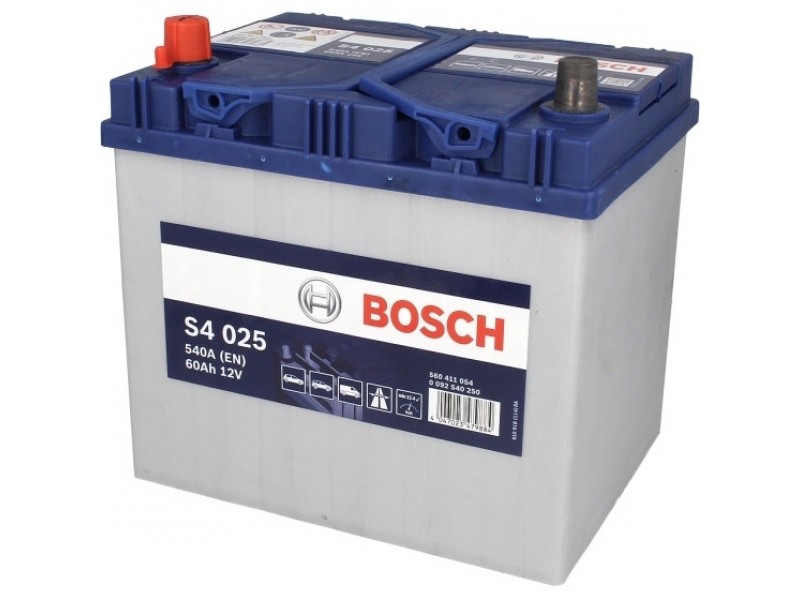 Аккумулятор Bosch S4 560 411з 540A рус