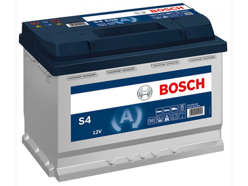 Аккумулятор BOSCH S4 72 a/h R низкий