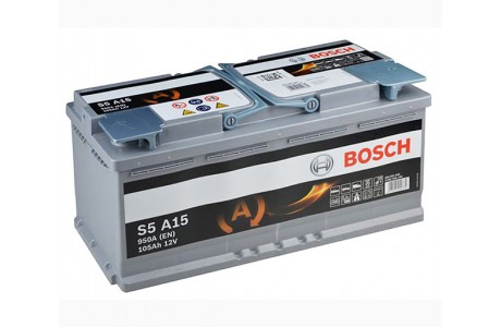 Аккумулятор BOSCH S5 AGM 105 R