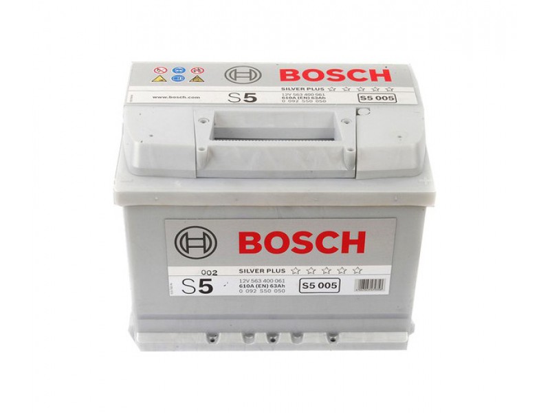 Аккумулятор Bosch S5 563 400з 610A