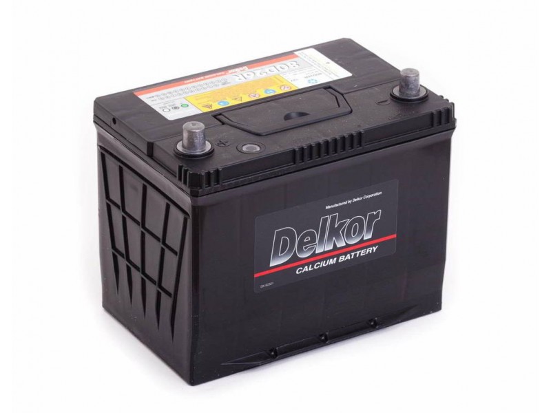 Аккумулятор DELKOR (80D26L) 75 a/h 600A e/n