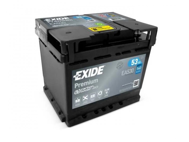 Аккумулятор Exide Premium 53 a/h R 540A (EN)
