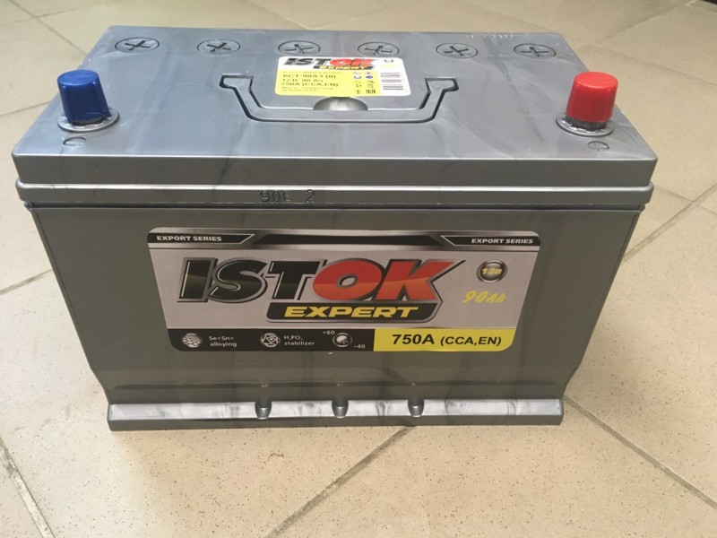 Аккумулятор ИСТОК 90 a/h 750A Asia