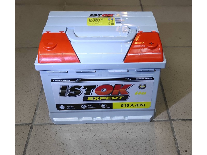 Аккумулятор ИСТОК 60 a/h евро 510A (EN) L-R