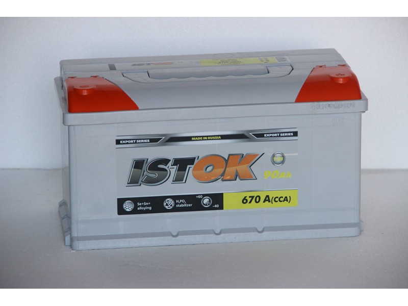 Аккумулятор ИСТОК 90 a/h евро 670A