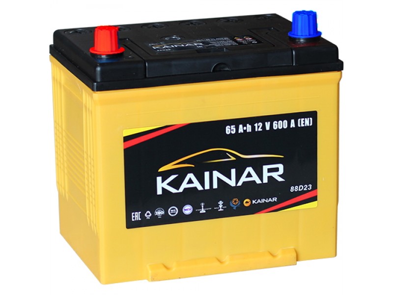 Аккумулятор Kainar Asia 65 JL+ с бортом