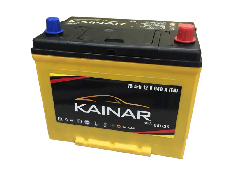 Аккумулятор Kainar Asia 75 JR+
