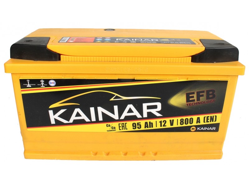 Аккумулятор Kainar EFB 95 A/H 800A R+