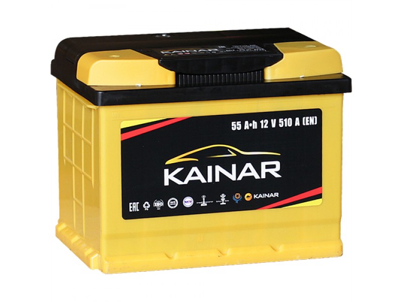 Аккумулятор Kainar 55 A/H 510A R+