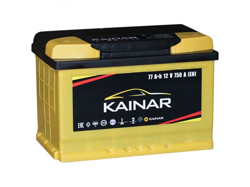 Аккумулятор Kainar 77 A/H 750A L+