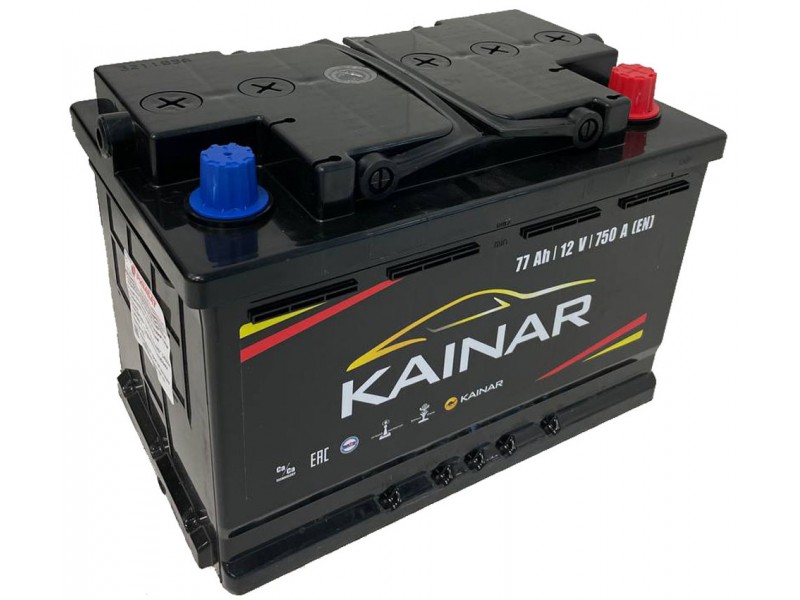 Аккумулятор Kainar Standart 77 A/H 750A R+