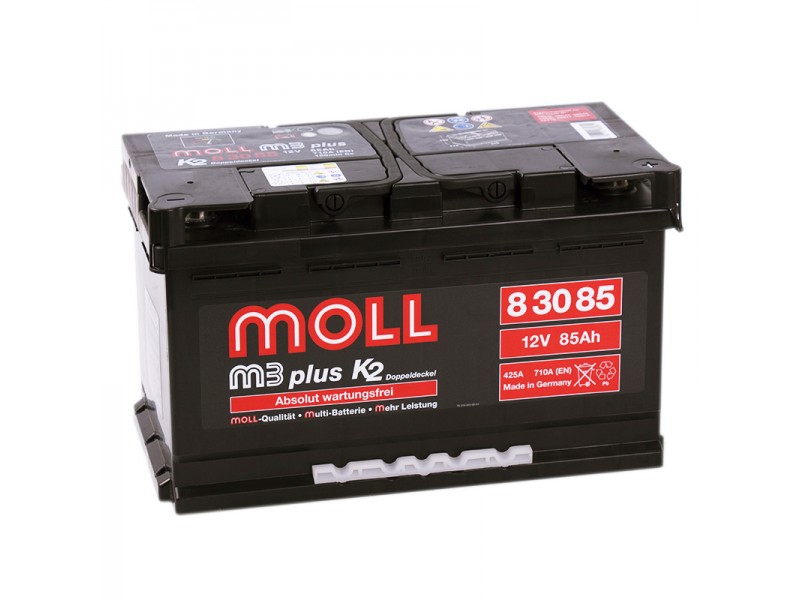 Аккумулятор Moll M3 Plus 85 A/ч made in GERMANY 
